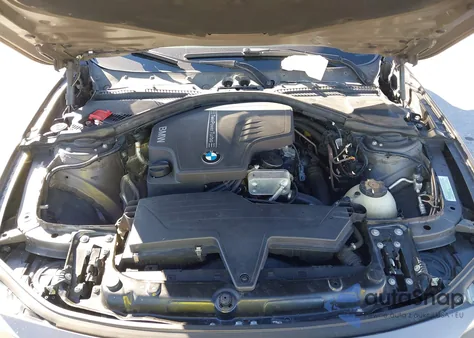 2013 BMW 328I из США, поврежденный, VIN WBA3A5C57DF356153